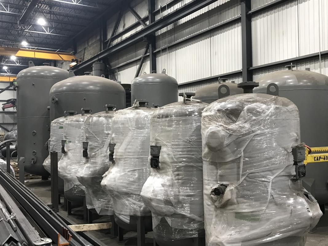 Hot water storage tanks