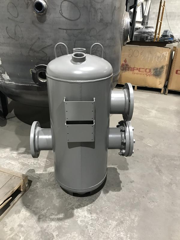 Air seperator with filter